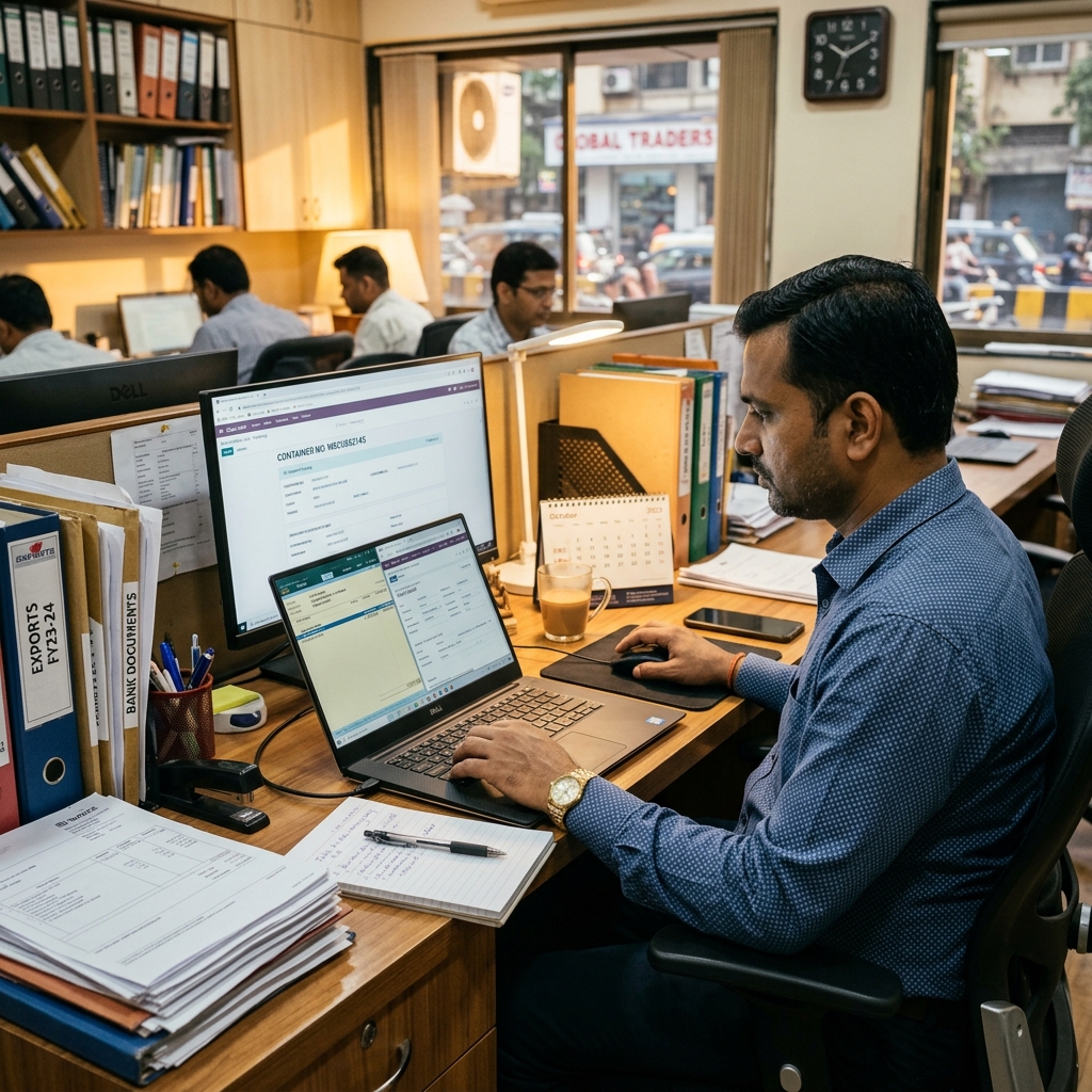 Exporter migrating master data from Tally into an export ERP — ExportCRM